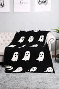 Jcl4317 Black Throw Blankets