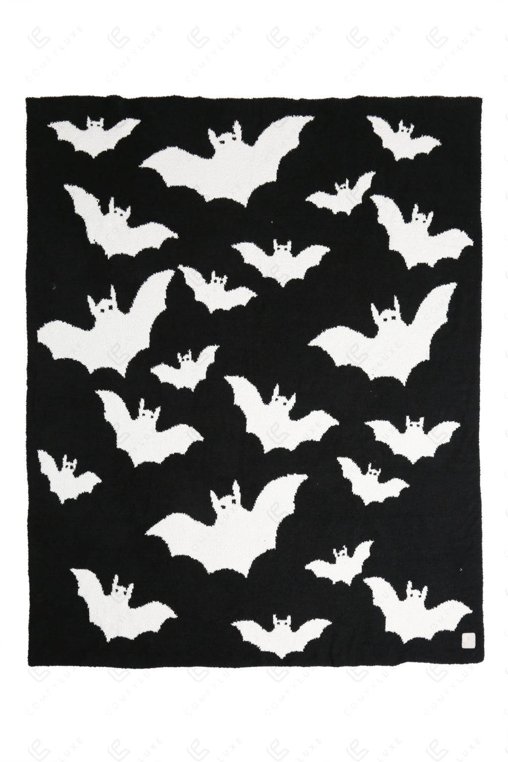 HALLOWEEN PATTERN THROW BLANKET BLACK THROW BLANKETS
