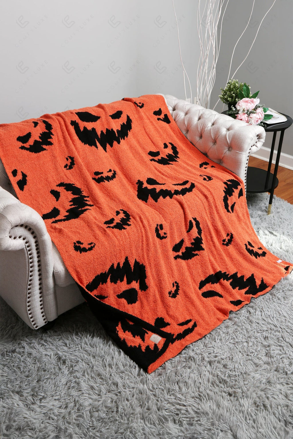 HALLOWEEN PATTERN THROW BLANKET THROW BLANKETS