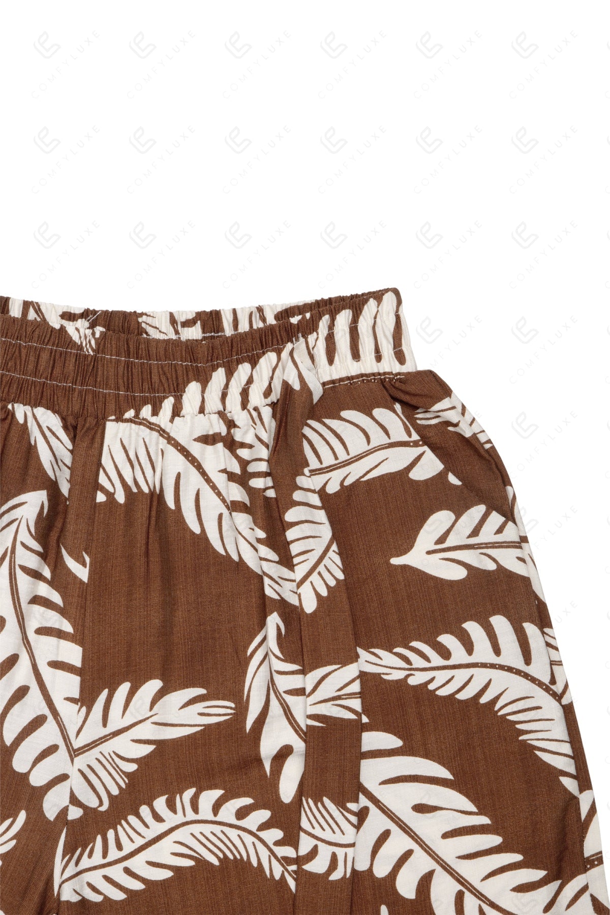 LEAF PATTERN PANTS APPAREL