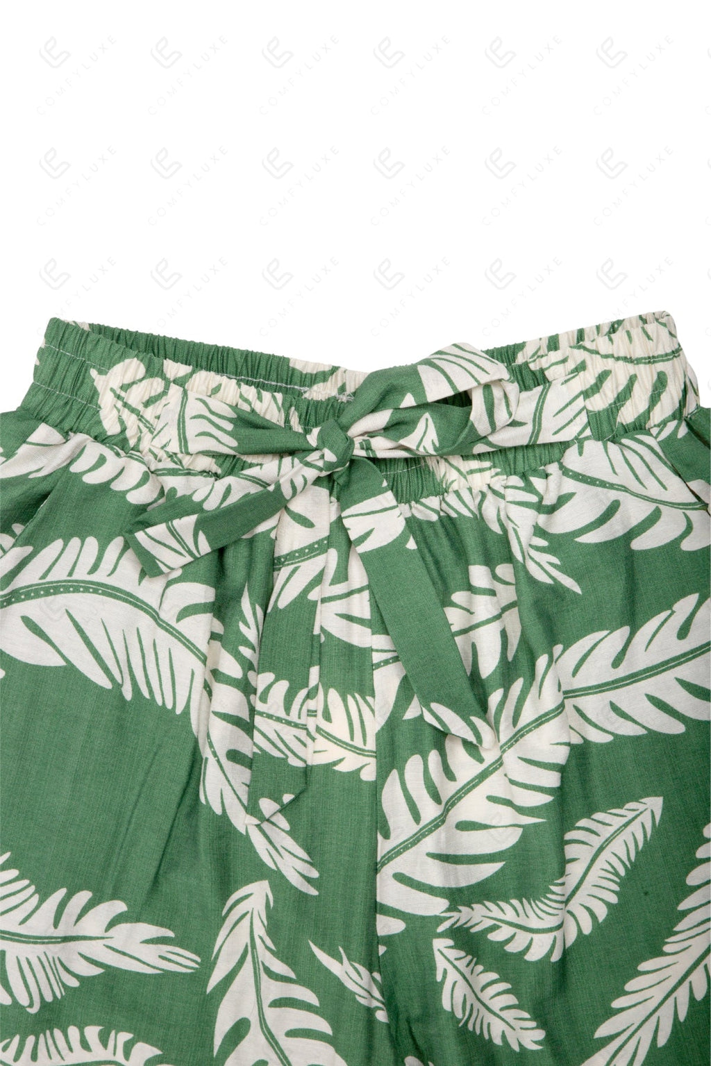 LEAF PATTERN PANTS APPAREL