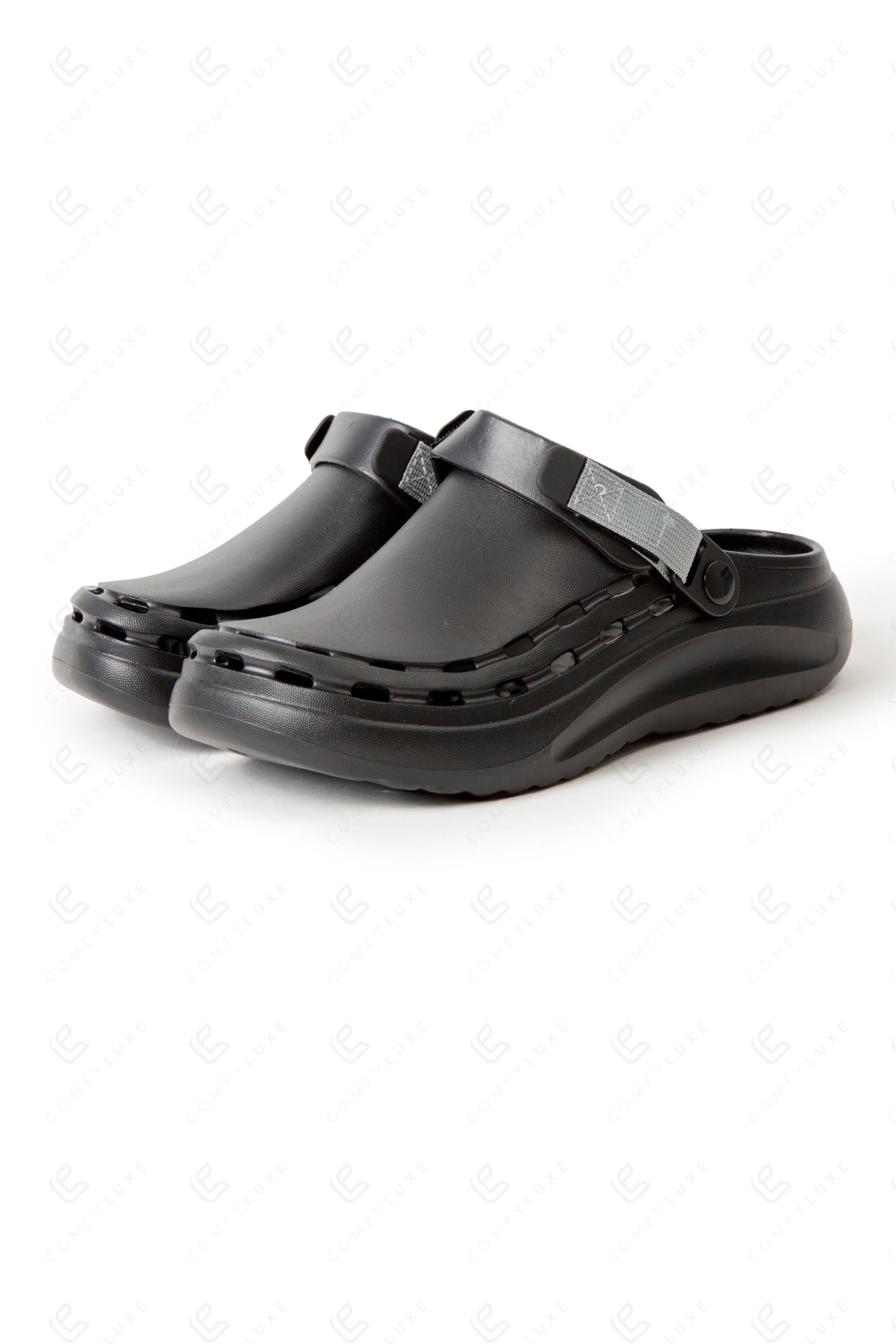 MEN’S SOLID COLOR CLOGS SLIPPERS/SLIDES