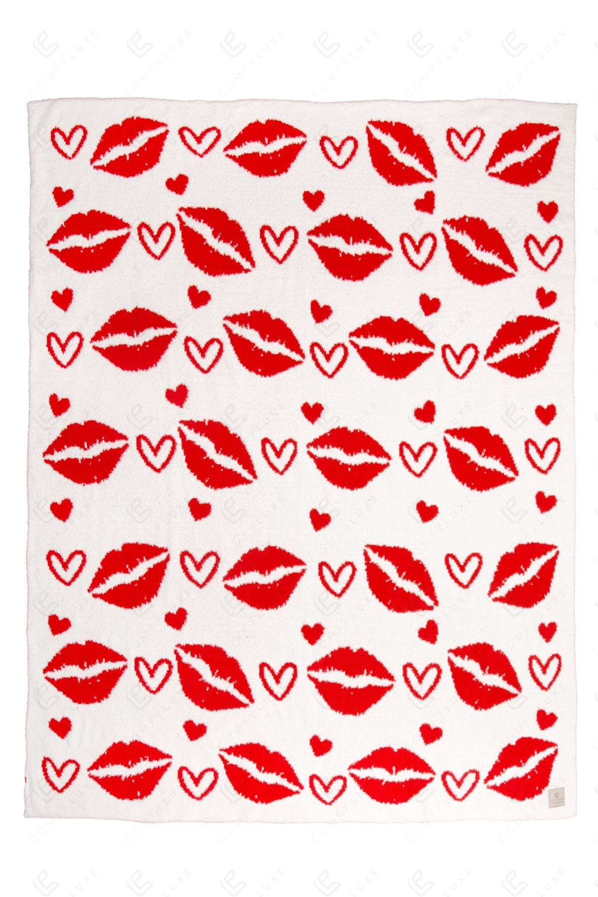 MIXED HEART PATTERN THROW BLANKET THROW BLANKETS