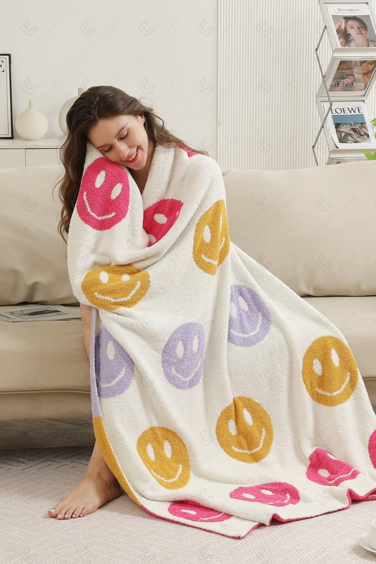 Jcl6011 Throw Blankets