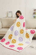 Jcl6011 Fuchsia Throw Blankets