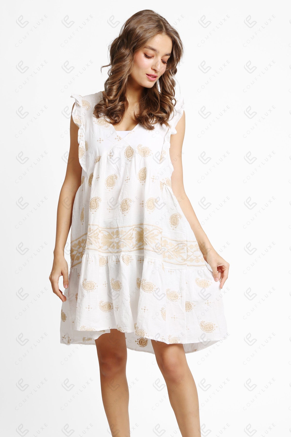 Jp6004 White/Beige Apparel