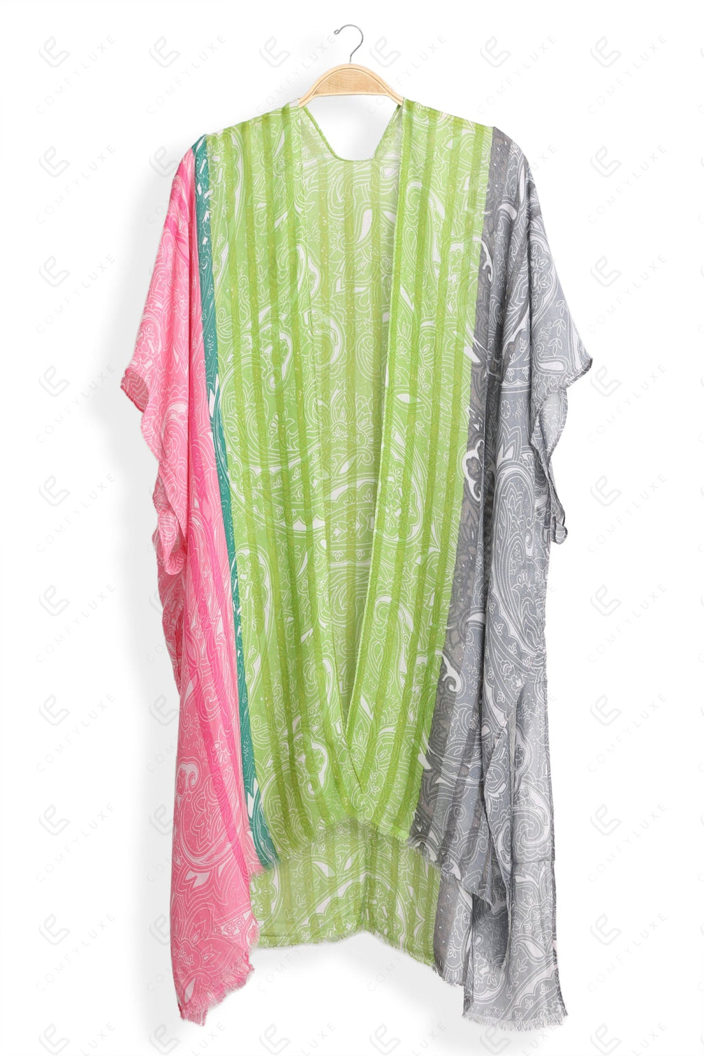 Jp5124 Pink/Green/Gray Apparel