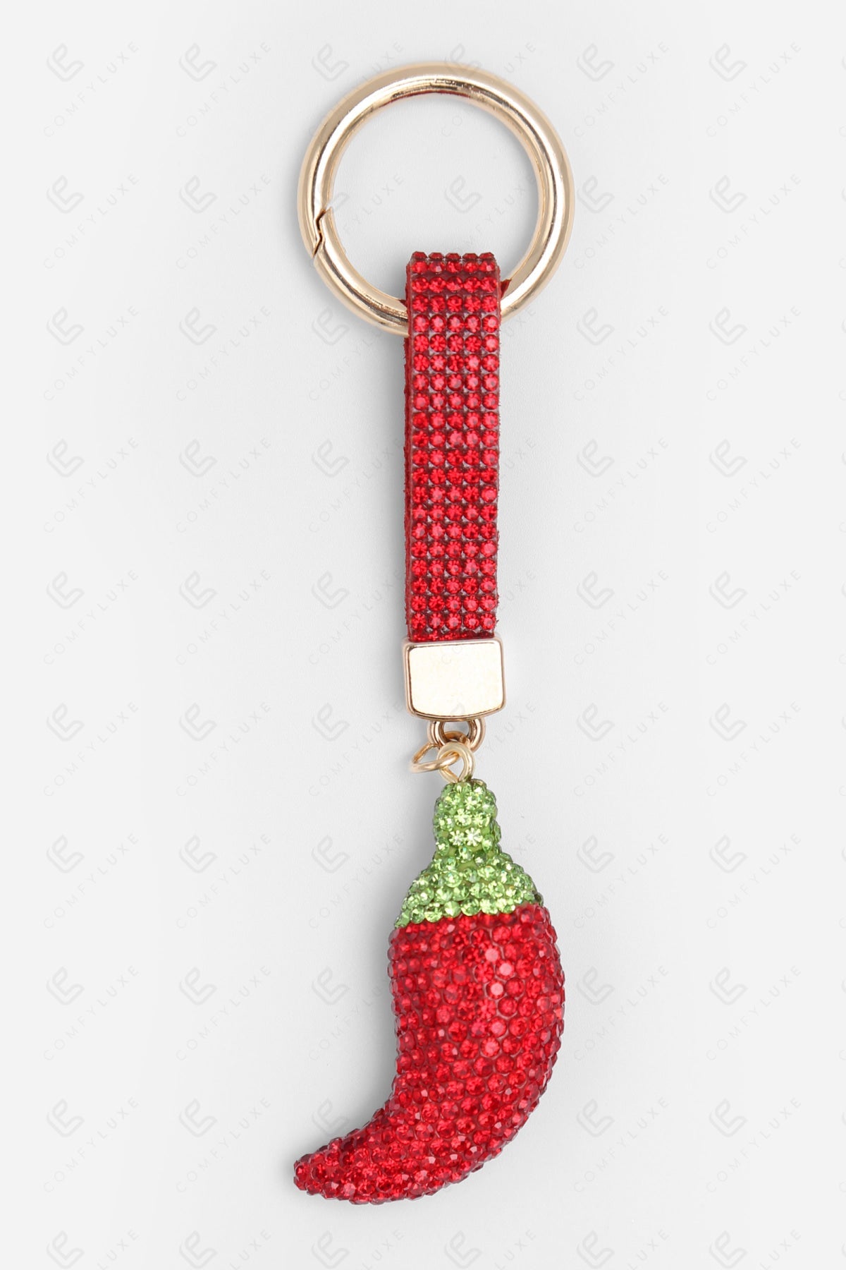 PEPPER KEYCHAIN/BAG CHARM RED KEYCHAINS