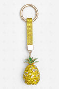 PINEAPPLE KEYCHAIN/BAG CHARM YELLOW KEYCHAINS