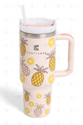 PINEAPPLE PATTERN 40 oz TUMBLER PINEAPPLE TUMBLERS