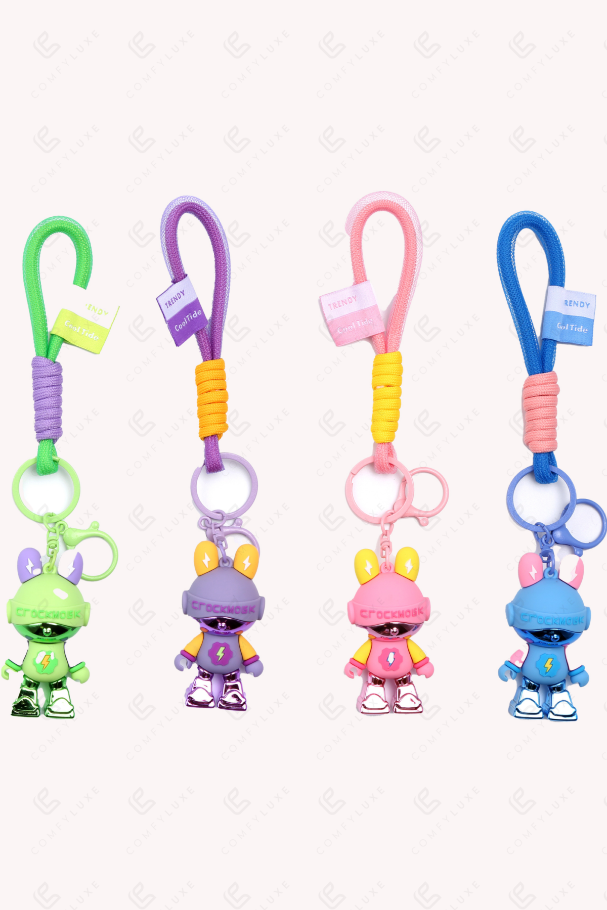 RABBIT KEYCHAIN/BAG CHARM KEYCHAINS