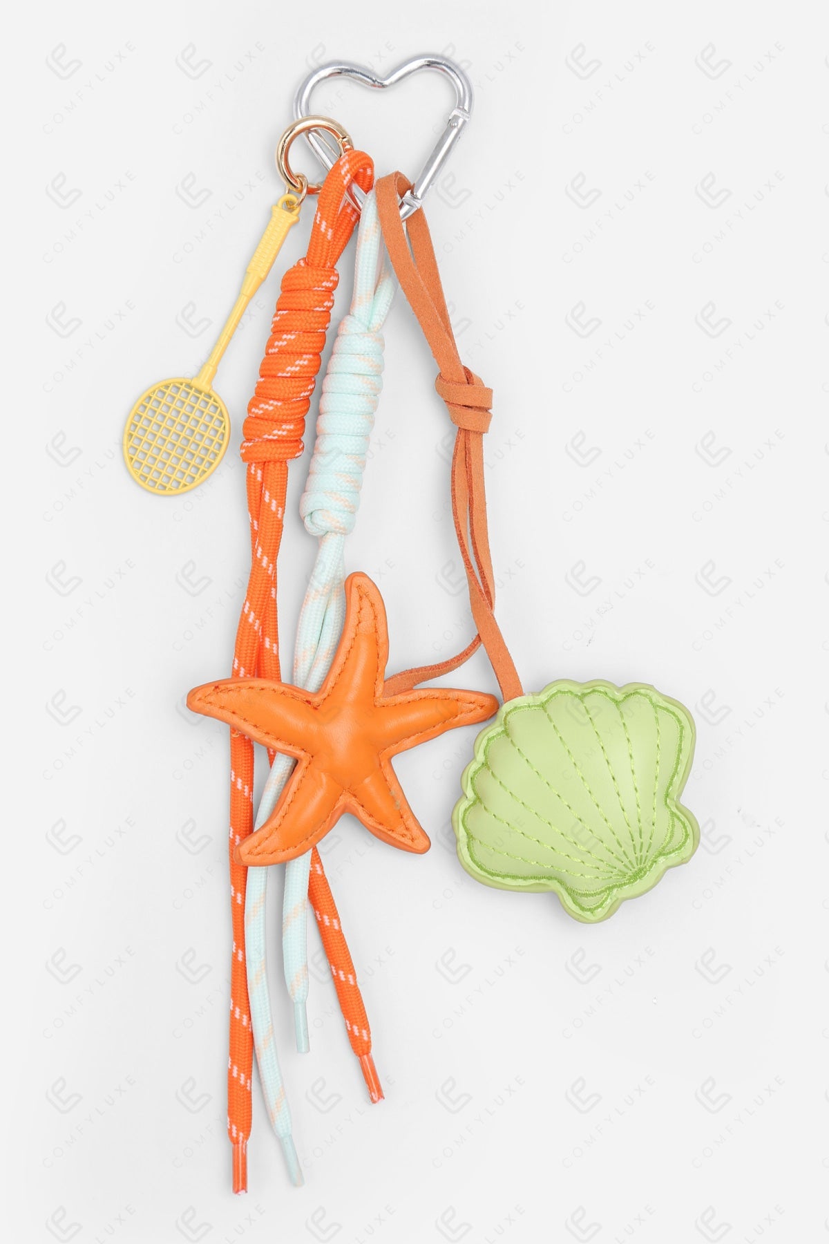 SEASHELL & STARFISH KEYCHAIN/BAG CHARM KEYCHAINS