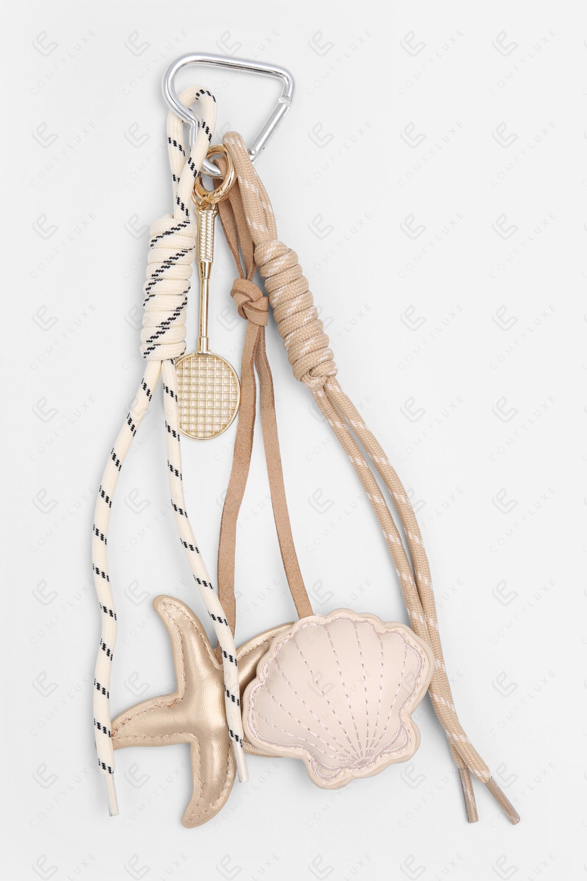 SEASHELL & STARFISH KEYCHAIN/BAG CHARM KEYCHAINS