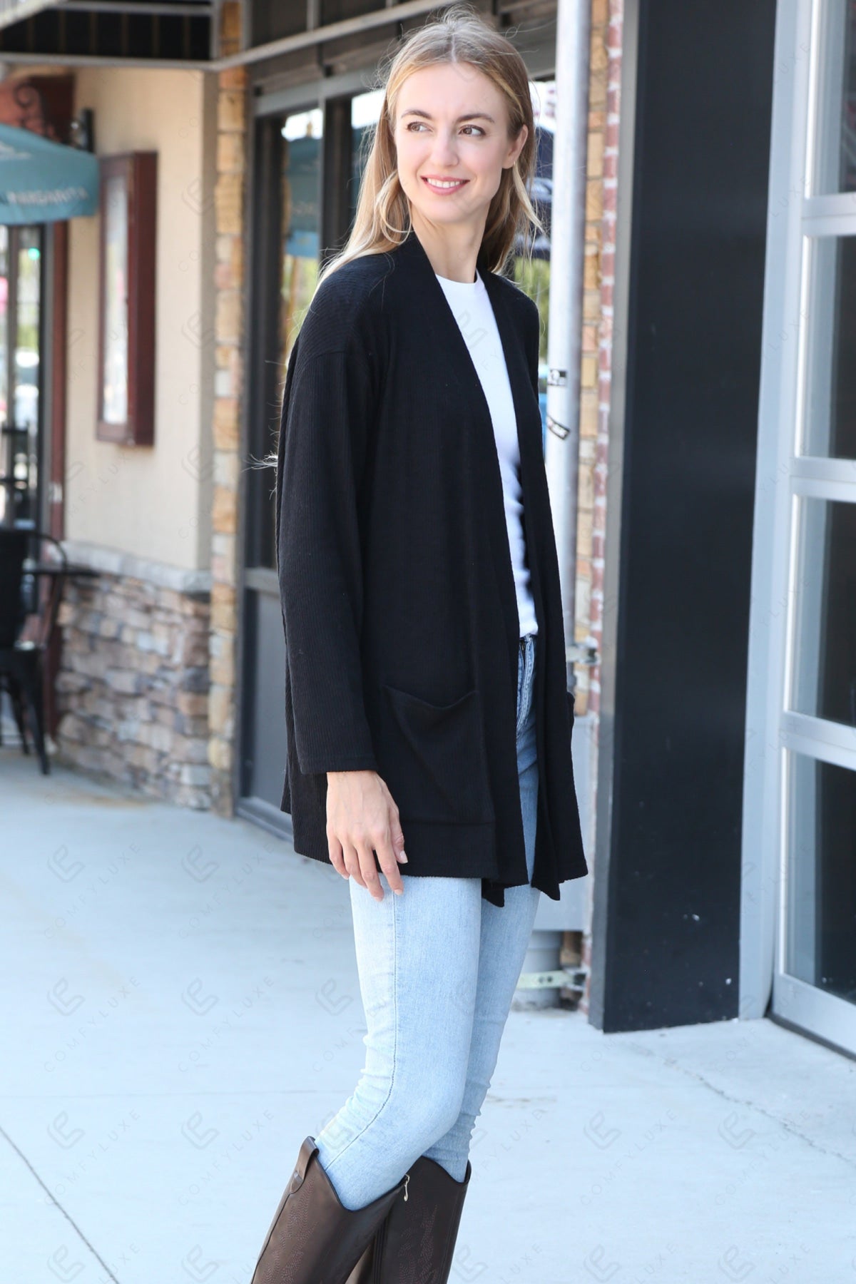 SOLID COLOR CARDIGAN APPAREL