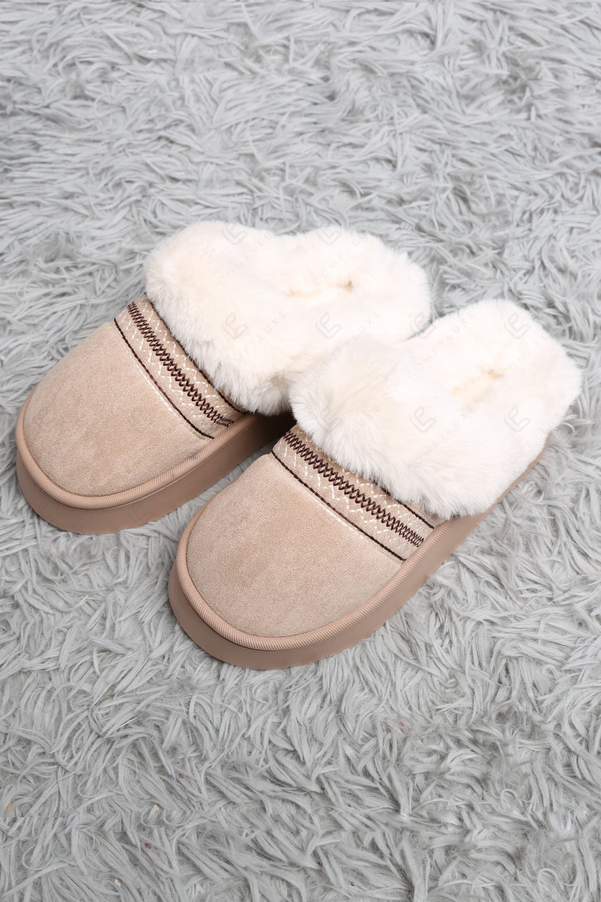 SOLID COLOR & GEOMETRIC PATTERN MULE SLIPPERS SLIPPERS/SLIDES