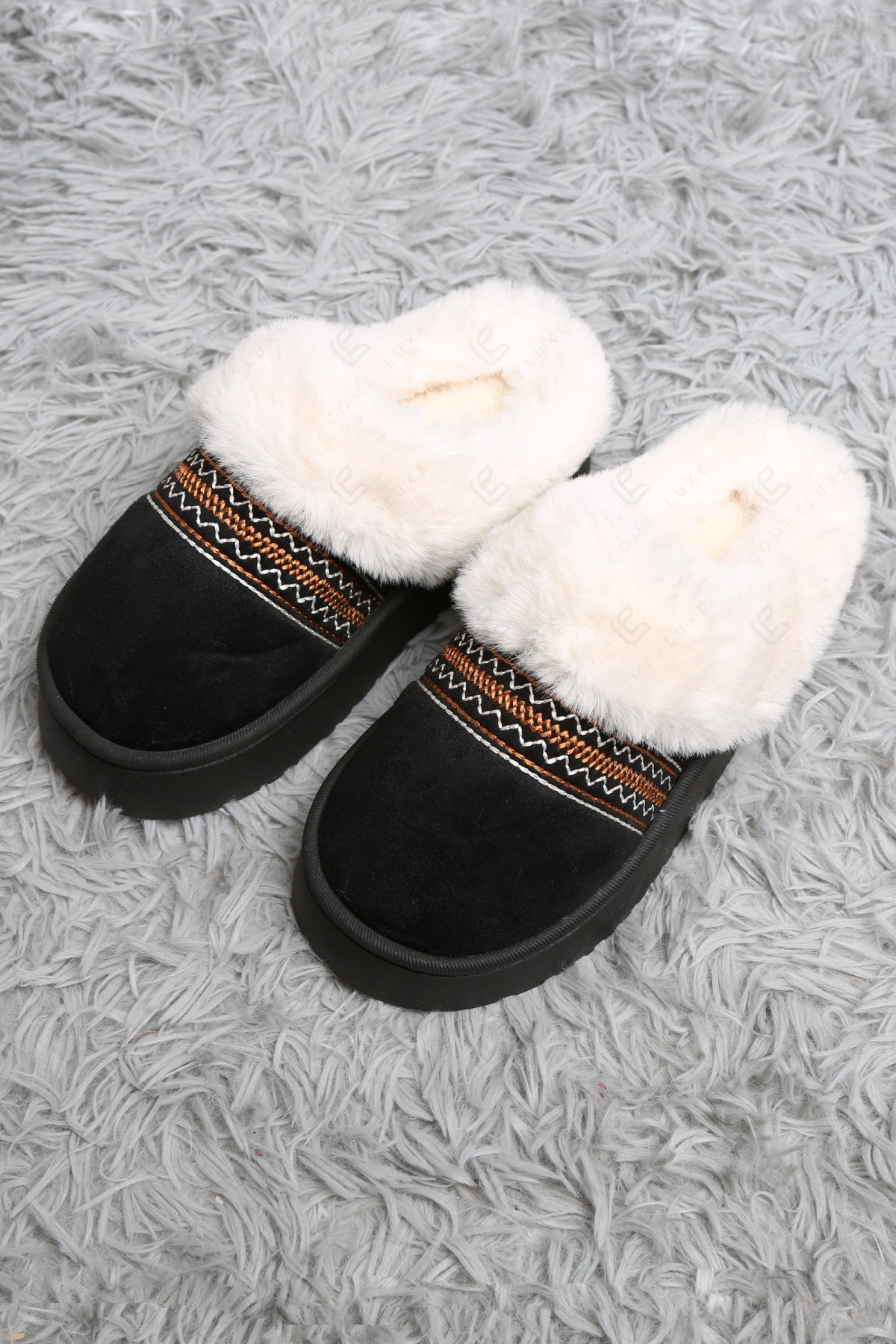 SOLID COLOR & GEOMETRIC PATTERN MULE SLIPPERS SLIPPERS/SLIDES