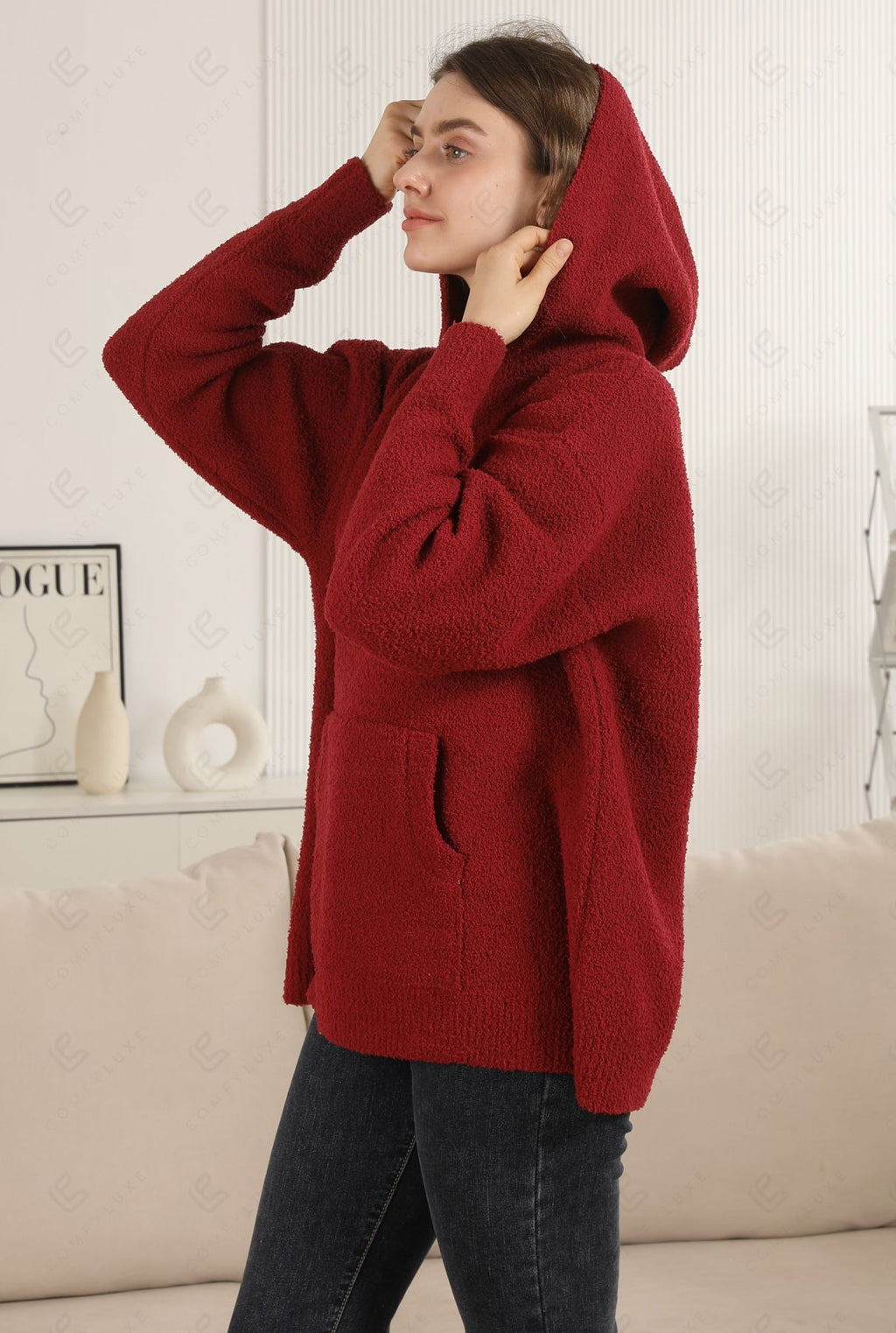 SOLID COLOR HOODIE APPAREL