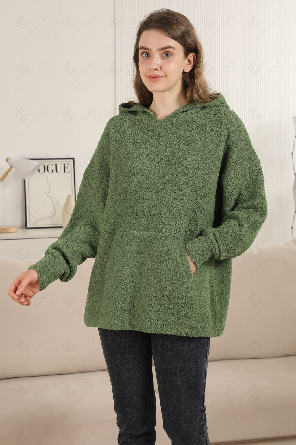 SOLID COLOR HOODIE APPAREL