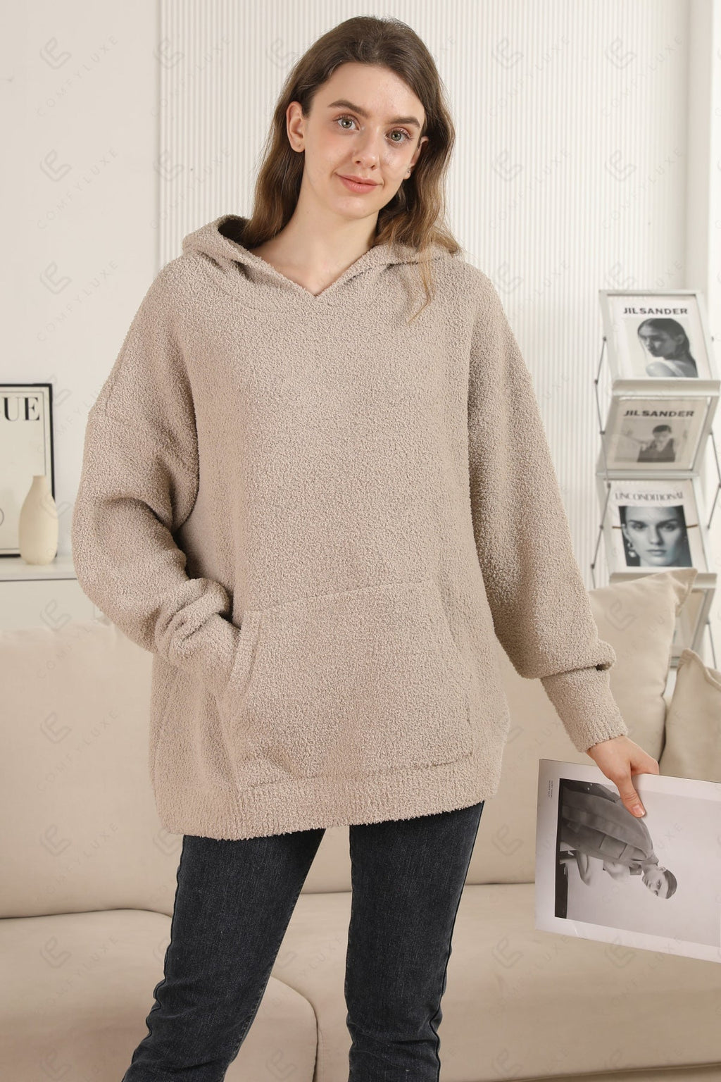 SOLID COLOR HOODIE APPAREL