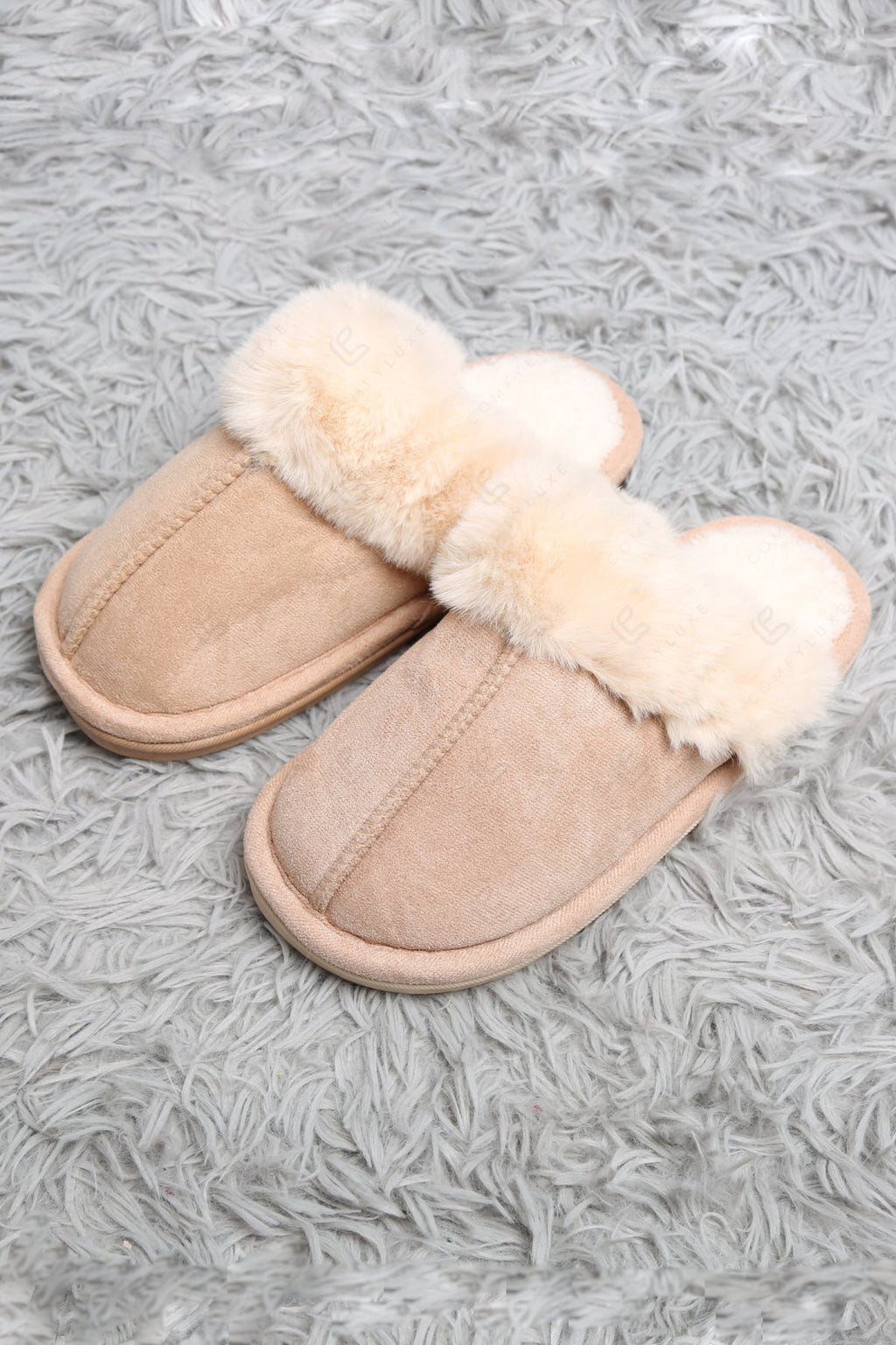 SOLID COLOR MULE SLIPPERS SLIPPERS/SLIDES