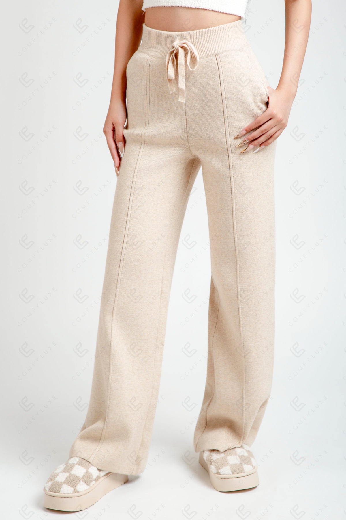 SOLID COLOR PANTS APPAREL