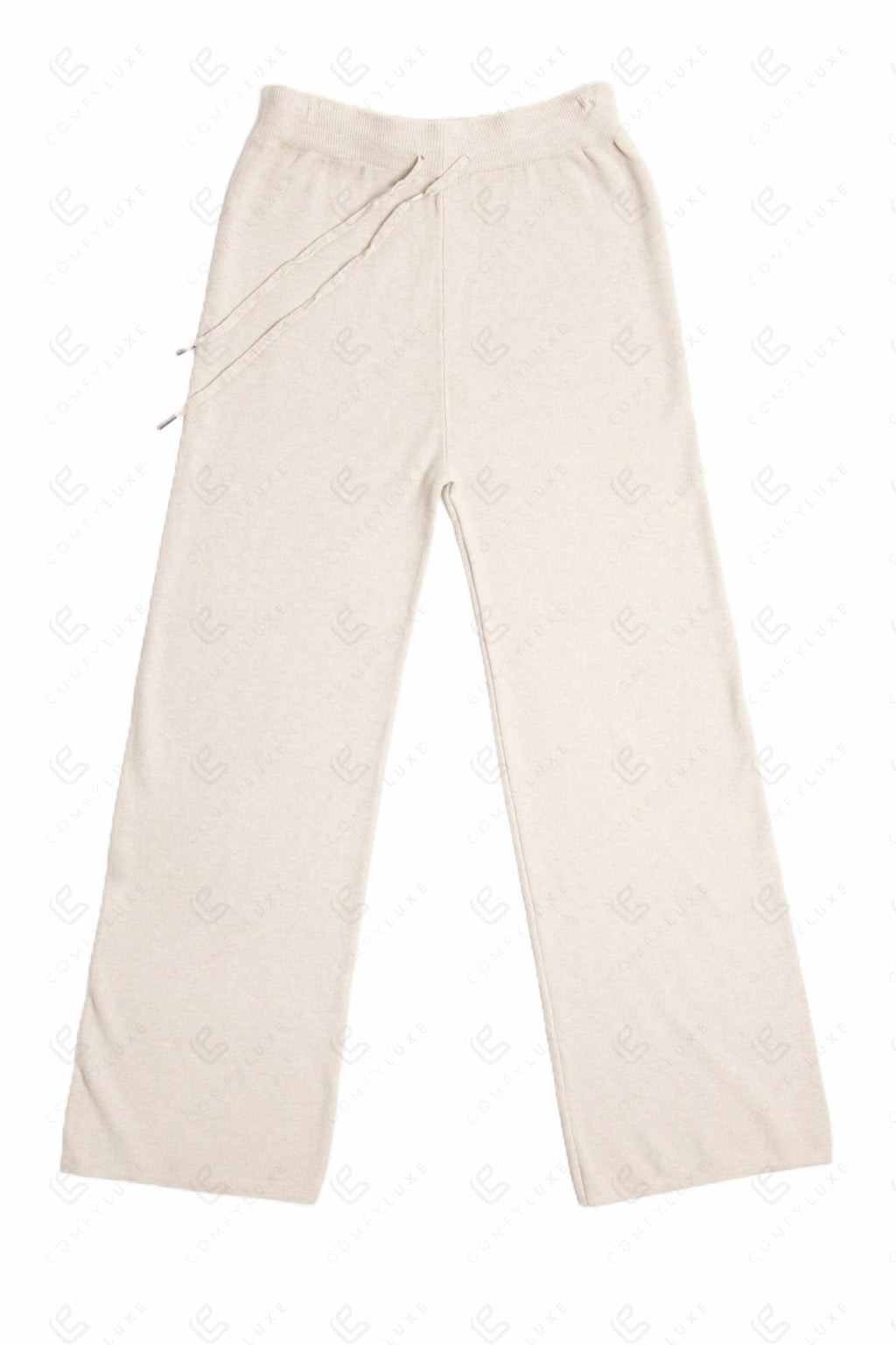 SOLID COLOR PANTS BEIGE / M/L APPAREL