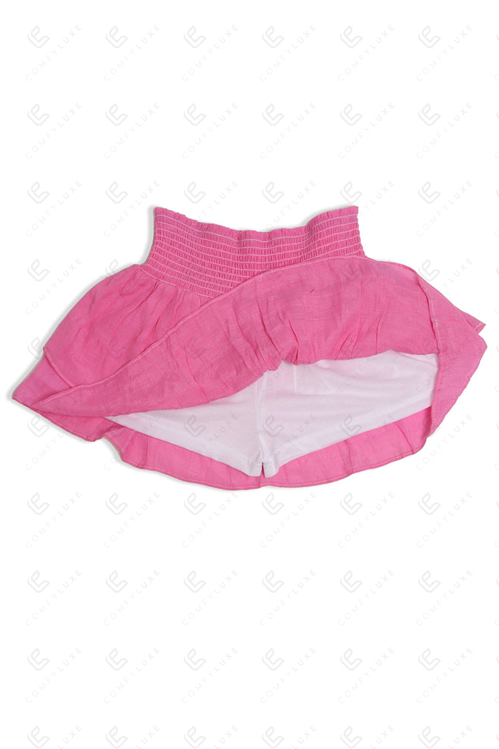 SOLID COLOR MINI SKIRT APPAREL