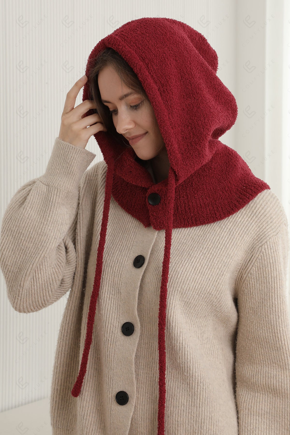SOLID COLOR SNOOD SCARVES