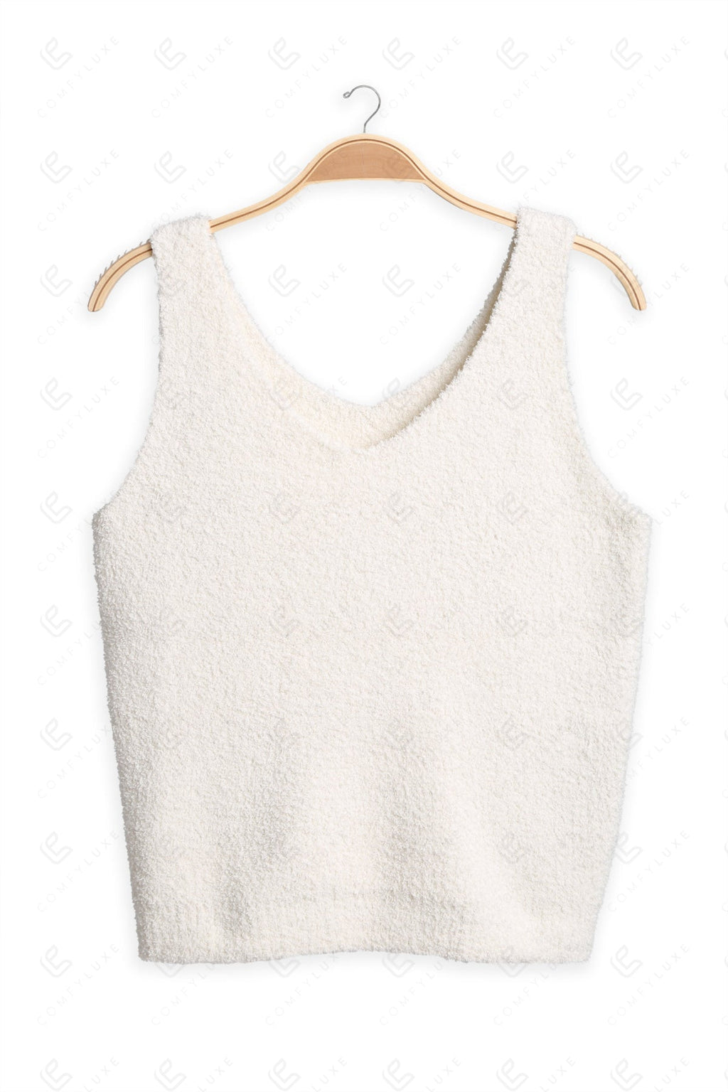 SOLID COLOR TANK TOP IVORY / M/L APPAREL