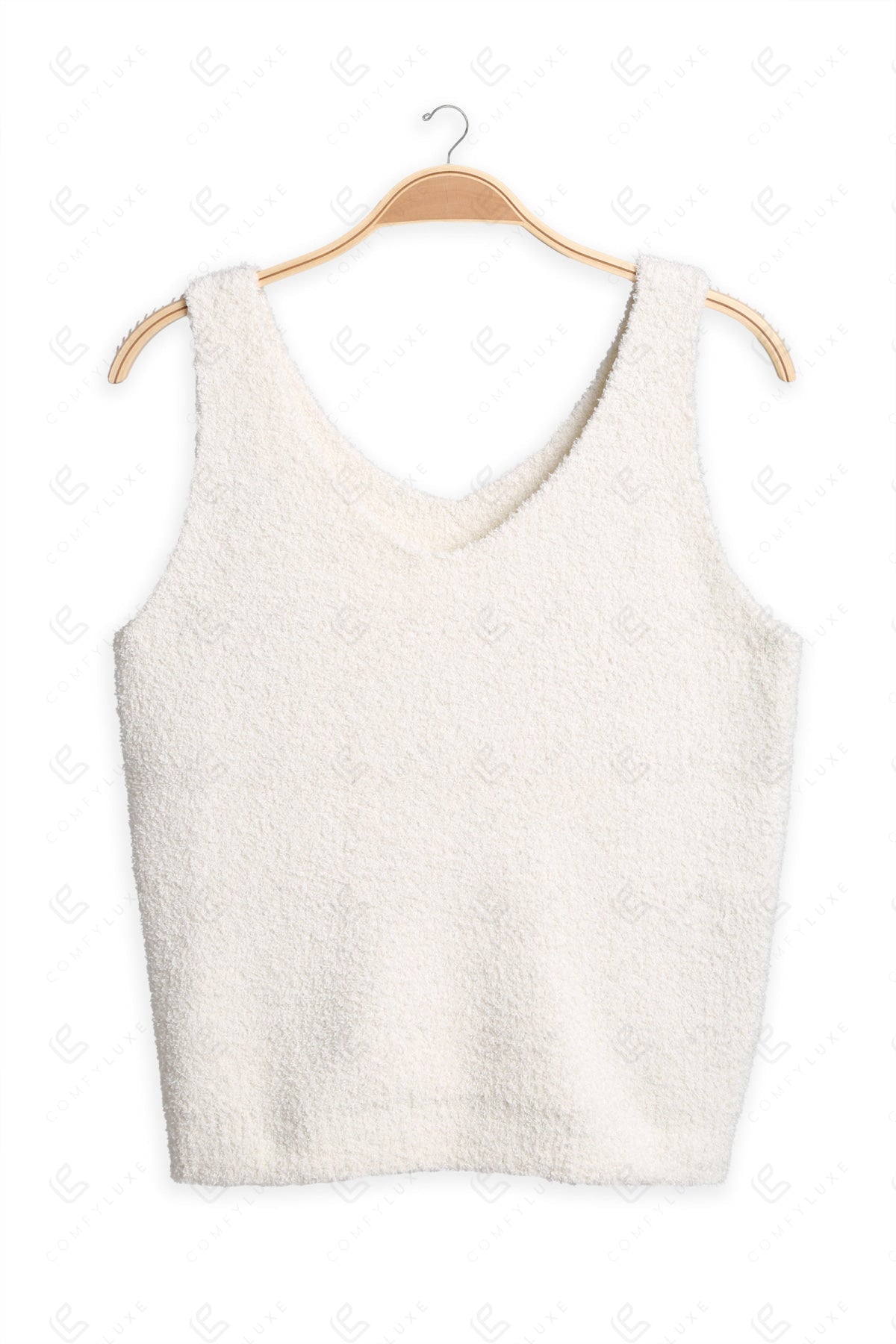 SOLID COLOR TANK TOP IVORY / M/L APPAREL