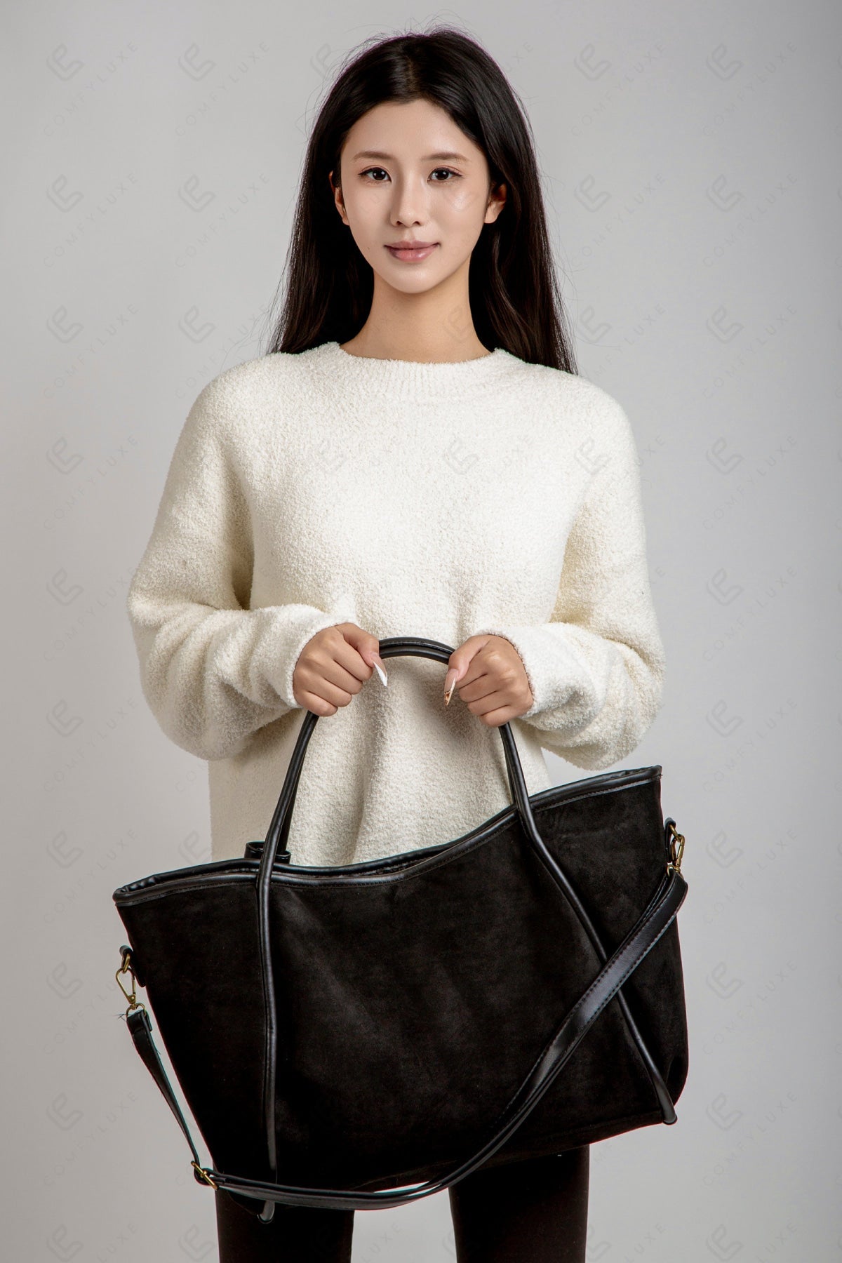 SOLID COLOR TOTE BAG BAGS