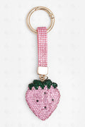 STRAWYBERRY KEYCHAIN/BAG CHARM PINK KEYCHAINS
