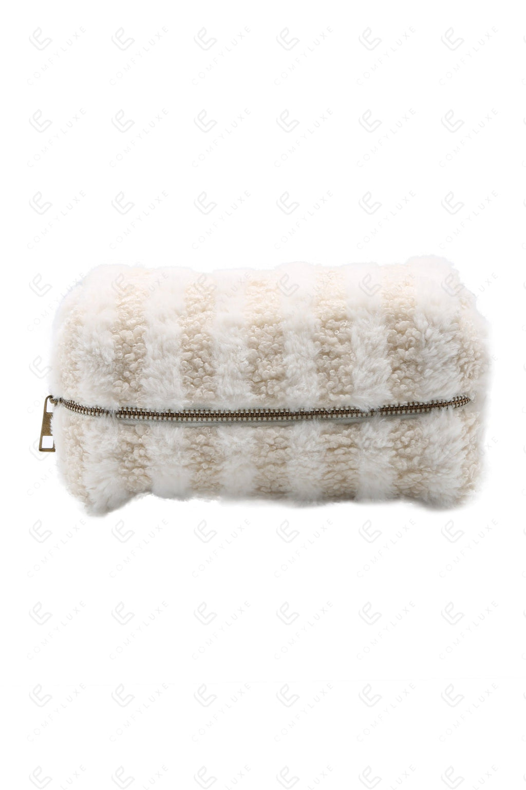 STRIPED PATTERN TRAVEL POUCH BAGS