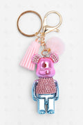 TEDDY BEAR KEYCHAIN/BAG CHARM BLUE/PINK KEYCHAINS