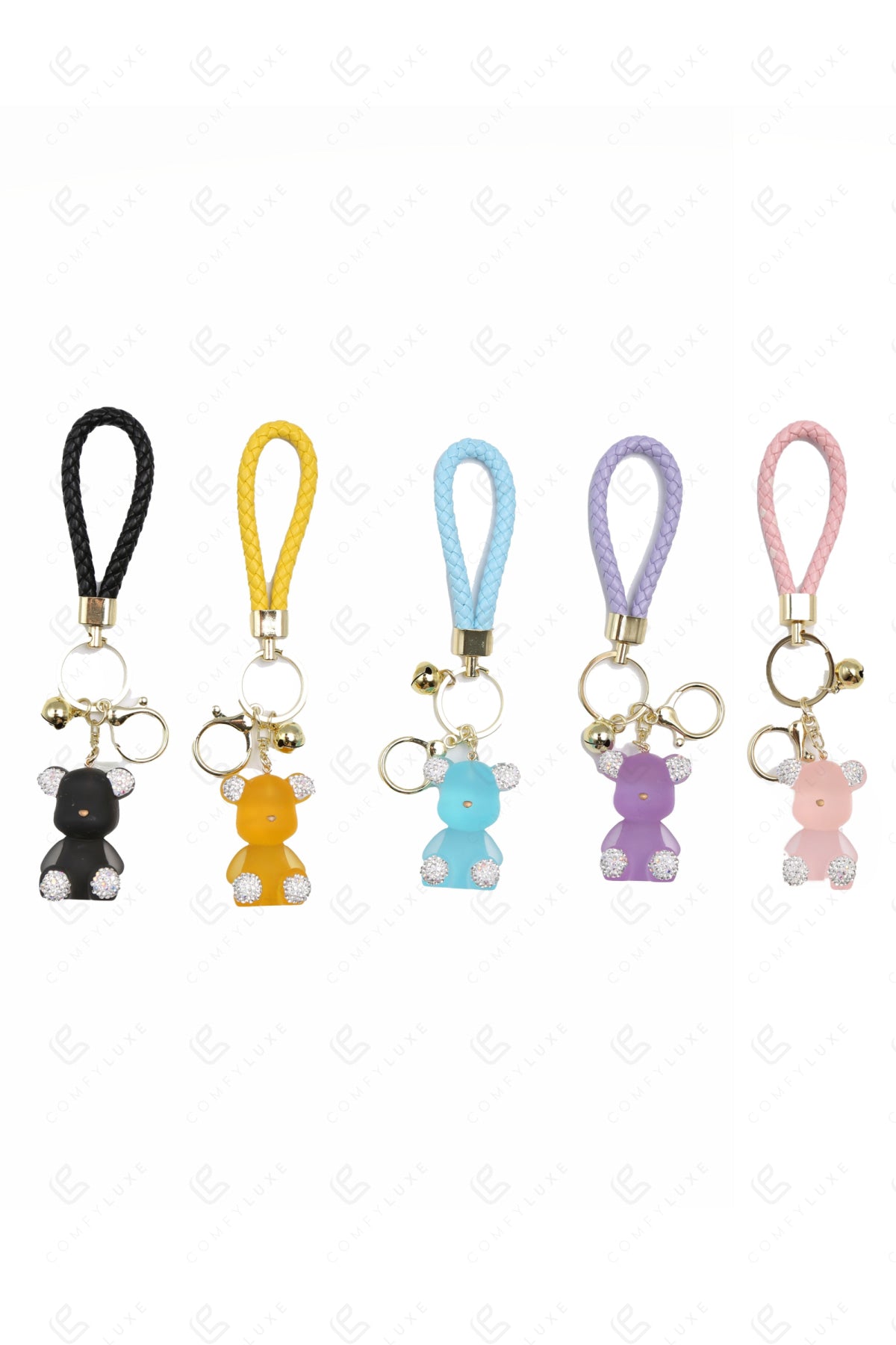 TEDDY BEAR KEYCHAIN/BAG CHARM KEYCHAINS
