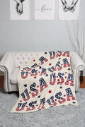 Jcl6044 Usa Throw Blankets